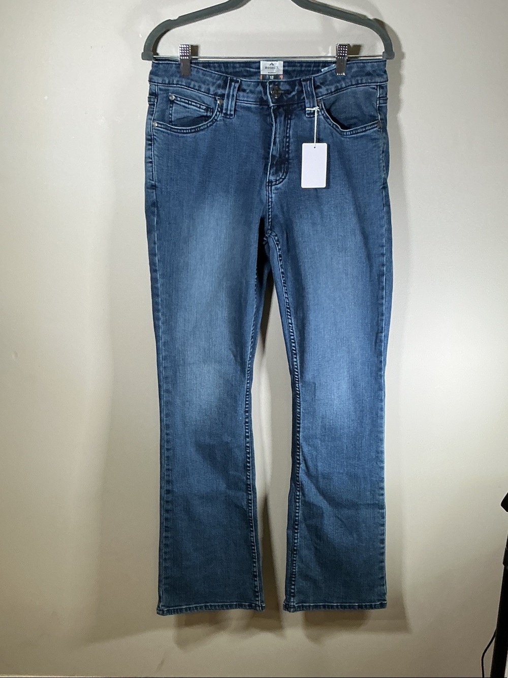 Ridgecut Women’s Bootcut Jeans Size 12 Medium Wash Stretch Denim
